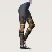 Night Skyline Chicago Pano Leggings (Rechts)
