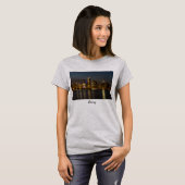 Night Skyline Chicago Pano T - Shirt (Vorne ganz)