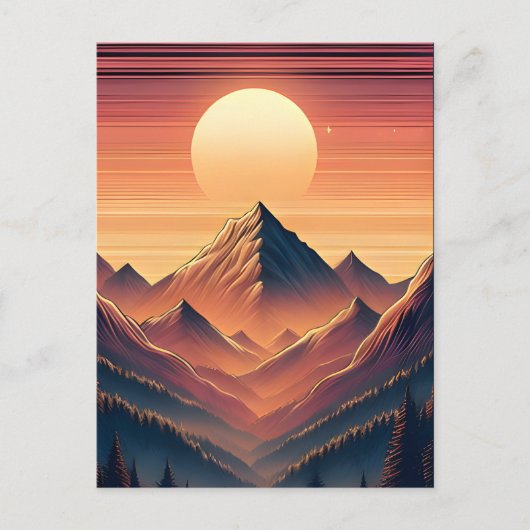 Night Song Postkarte (Vorderseite)