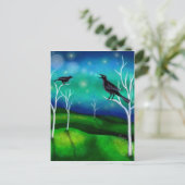 Night Song Postkarte (Stehend Vorderseite)