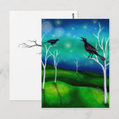 Night Song Postkarte (Vorne/Hinten)