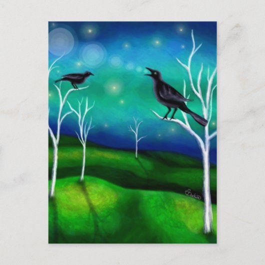 Night Song Postkarte (Vorderseite)