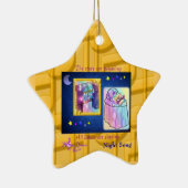 Night Song Star Keramik Keramikornament (Rechts)