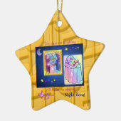Night Song Star Keramik Keramikornament (Links)