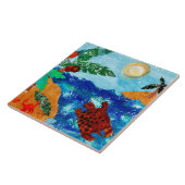 Night Songs Turtle Island Keramik Tile Fliese (Seite)