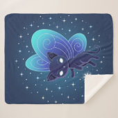 Night Star Fairy Pixie Cat Sherpadecke (Vorderseite (Horizontal))