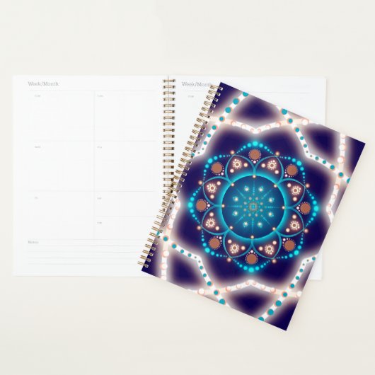 Night Star Mandala Blume Planer (Anzeige)