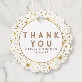 Night Stars Celestial Mystical Danke Geschenkanhänger