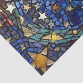 Night Stars Mosaik Decoupage Crafting Seidenpapier (Ausschnitt)