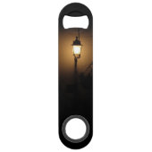 Night Street Lantern Stainless Steel Bottle Opener Speedflaschenöffner (Vorderseite)