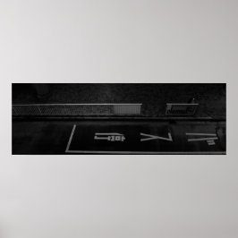 Night Street Scene in Tokio - Städtische Fotografi Poster