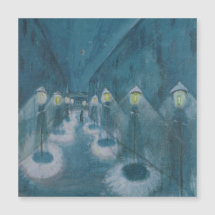 Night Street (Street by Night) (1922) Walter Grama Magnetkarte