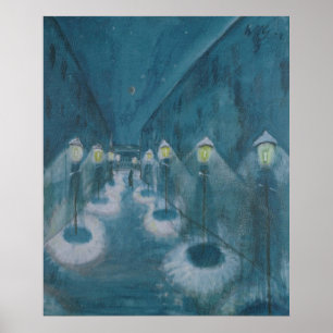 Night Street (Street by Night) (1922) Walter Grama Poster