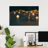 Night Swimming Poster (Heimbüro)