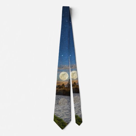 Night Time Prowl Neck Tie Krawatte (Vorderseite)