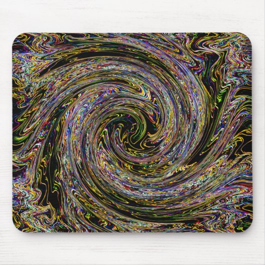 Night Times wirbeln... Mousepad (Vorne)