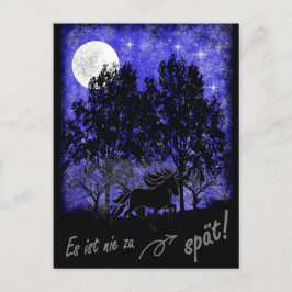 Night Tölter - es ist nie zu spät Postkarte