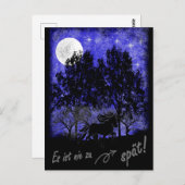 Night Tölter - es ist nie zu spät Postkarte (Vorne/Hinten)