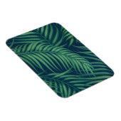 Night Tropical Palm Blätter Magnet (Rechte Seite)