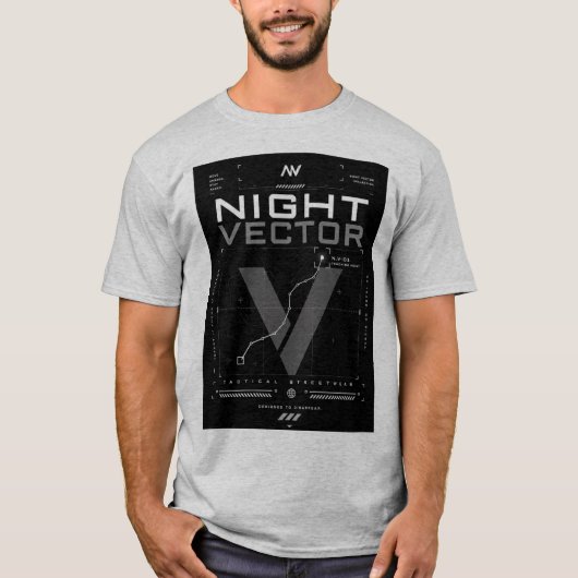 Night Vector T-Shirt (Vorderseite)