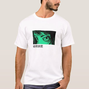 Night-Vision Eyes Anime Girl T - Shirt