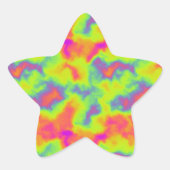 night vision nebula : Stern-Aufkleber (Vorderseite)