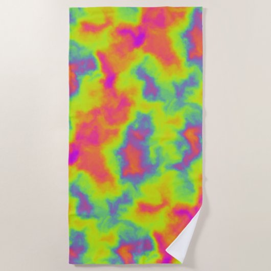 night vision nebula : strandtuch (Vorderseite)