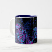 Night Vision Surprise - Funky Zweifarbige Tasse (Vorderseite Links)