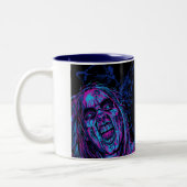 Night Vision Surprise - Funky Zweifarbige Tasse (Links)