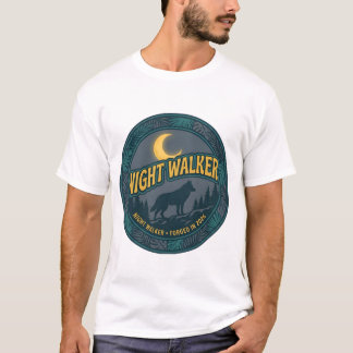 Night Walker Wolf Vintage Wildnis T-Shirt