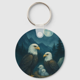 Night Watch - Adlerfamilie unter den Sternen Schlüsselanhänger