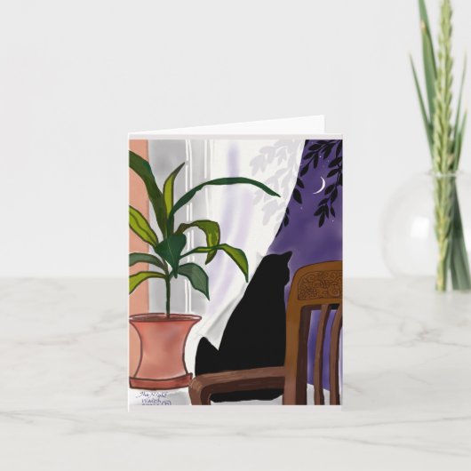 Night Watch Note Card Karte (Vorderseite)