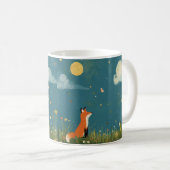 Night Whispers – Kind_Ones Dreamy Forest Mug Kaffeetasse (VorderseiteRechts)