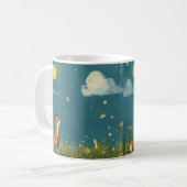 Night Whispers – Kind_Ones Träumertassen-Wald Kaffeetasse (Vorderseite Links)