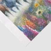 Night Wild Horses Seidenpapier (Ausschnitt)