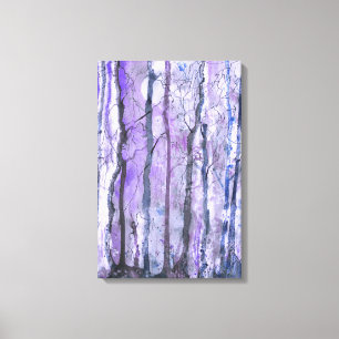 Night Wild Mixed Media Print Leinwanddruck