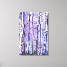 Night Wilds Mixed Media Print Leinwanddruck