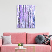 Night Wilds Mixed Media Print Leinwanddruck (Insitu (Wohnzimmer))