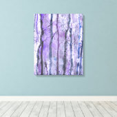Night Wilds Mixed Media Print Leinwanddruck (Insitu (Holzboden))