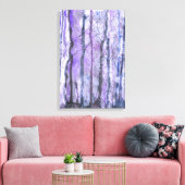 Night Wilds Mixed Media Print Leinwanddruck (Insitu (Wohnzimmer))