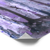 Night Wilds Mixed Media Print Poster (Ecke)