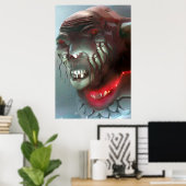 Night Winds von Wombott Poster (Heimbüro)
