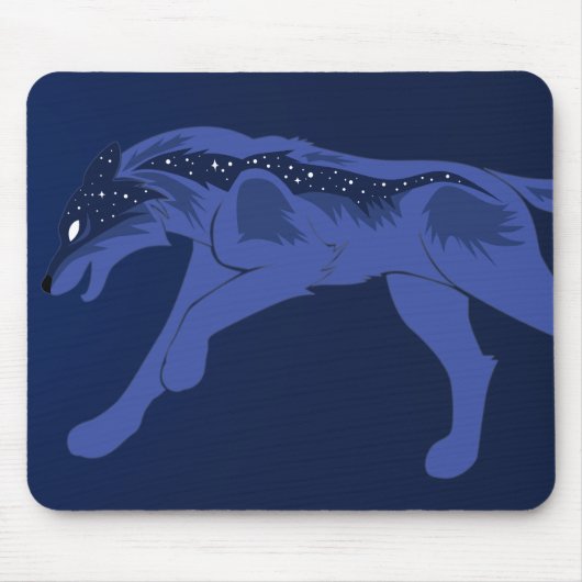 Night Wolf Mousepad (Vorne)