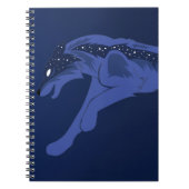 Night Wolf Notizblock (Vorderseite)