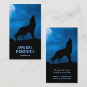 Night Wolf Visitenkarte (Vorne/Hinten)