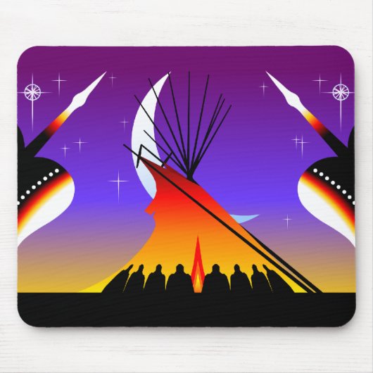 Nightbirds Mousepad (Vorne)