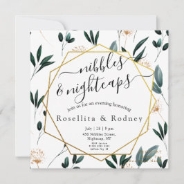 Nightcaps und Nightcaps 🌙 🥂 Engagement Party Einladung