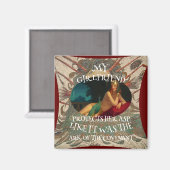 Nightclub Restaurant Bar Tiki Pub Toga 2024 Party Magnet (Vorderseite/Rückseite)