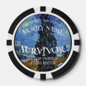 Nightclub Restaurant Bar Tiki Pub Toga 2024 Party Pokerchips (Vorderseite)