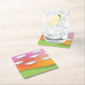 NightDreams Rechteckiger Pappuntersetzer (Vor Ort)